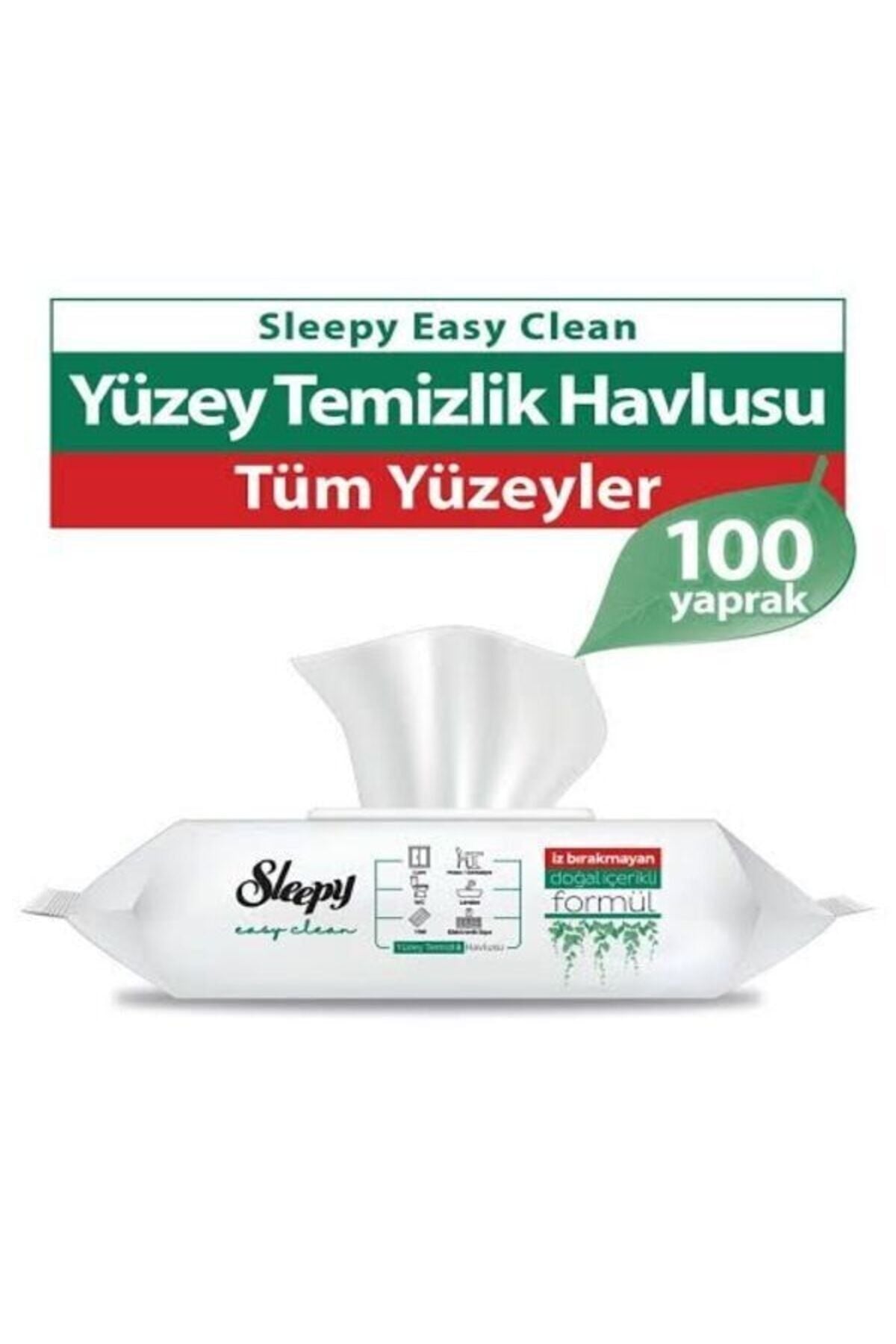 Sleepy Easy Clean Yüzey Temizlik Havlusu (100 Yaprak)