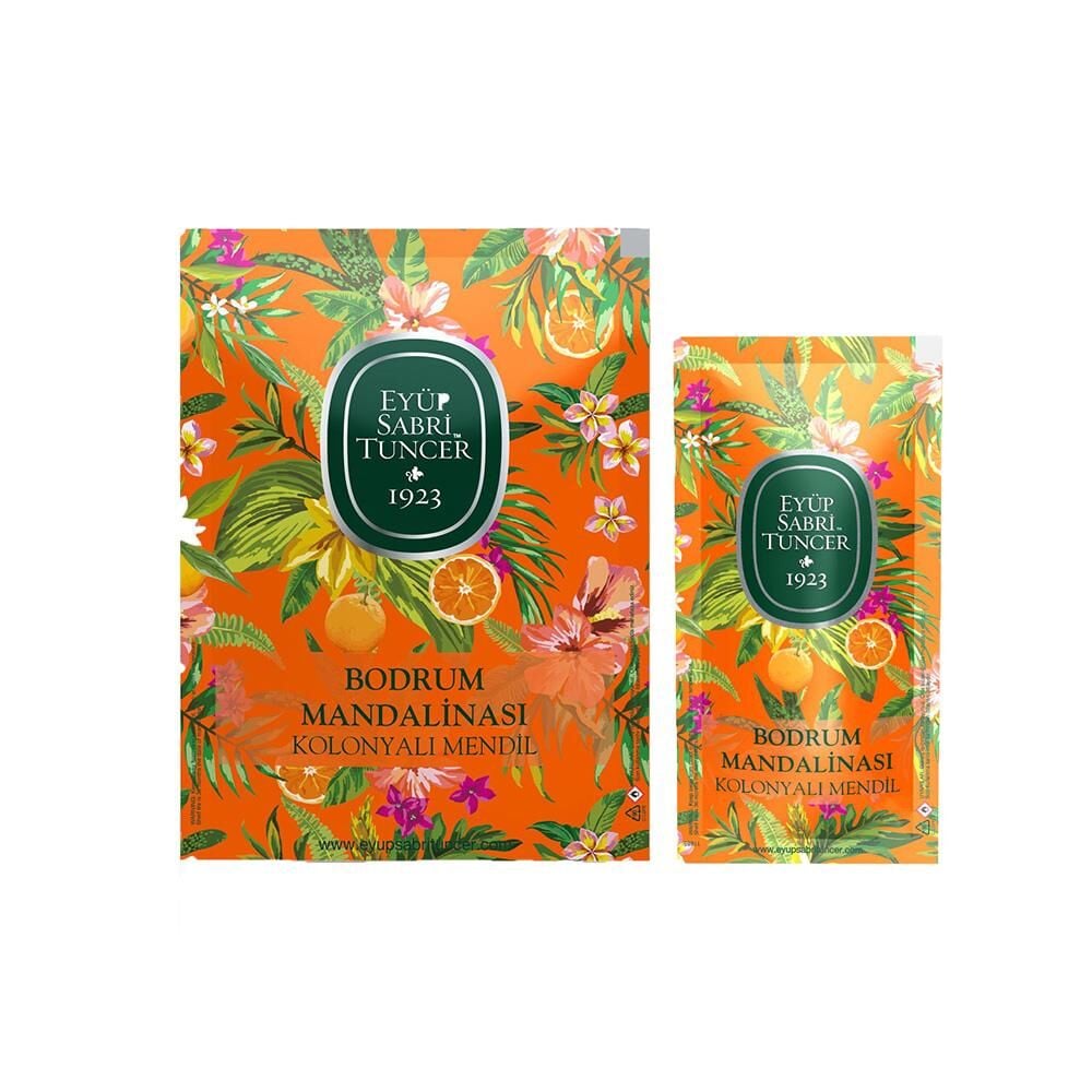 Eyüp Sabri Tuncer Kolonyalı Mendil Bodrum Mandalinası 30' luk ve 150' lik