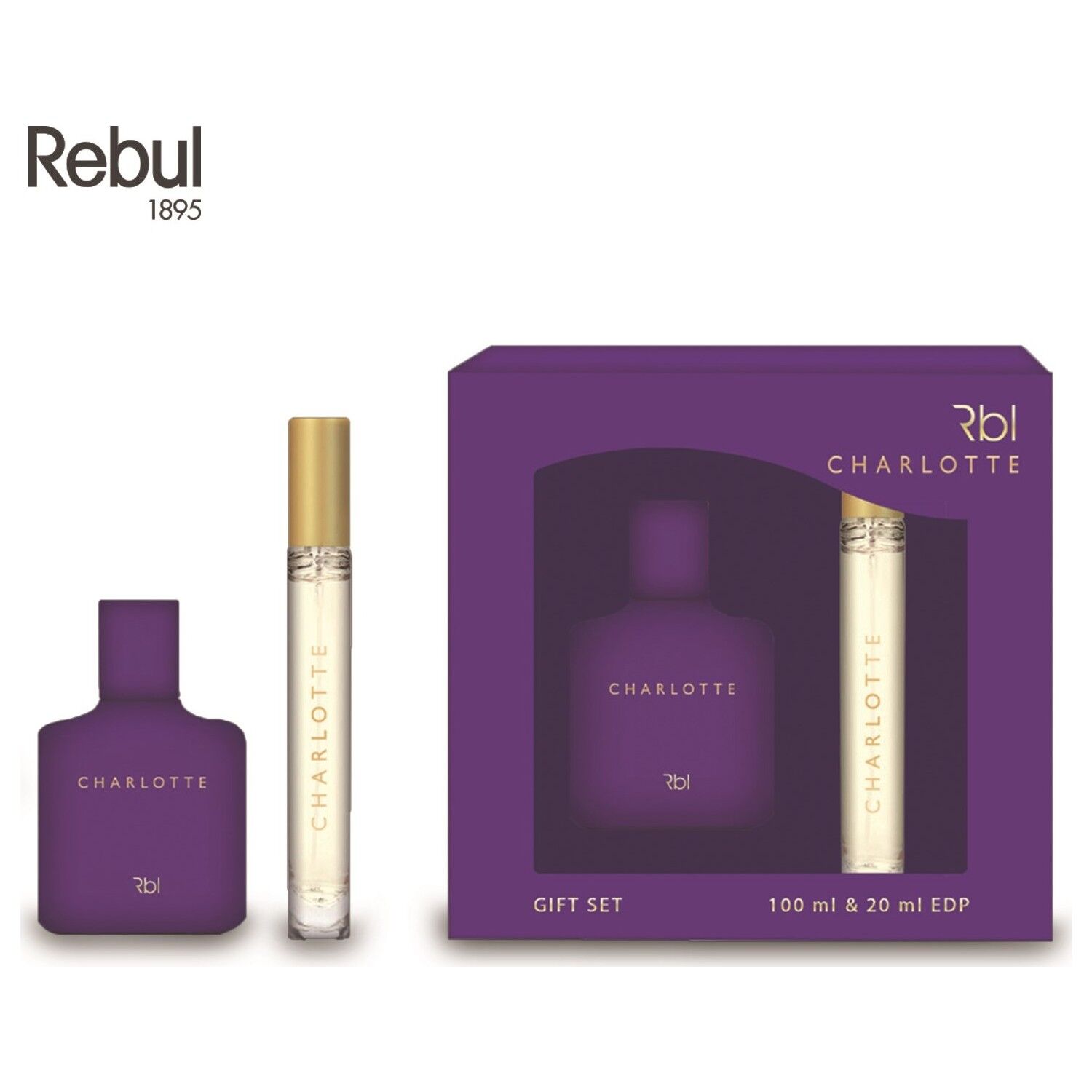 Rebul Charlotte Parfüm 100 ml | Kalem Parfüm 20 ml