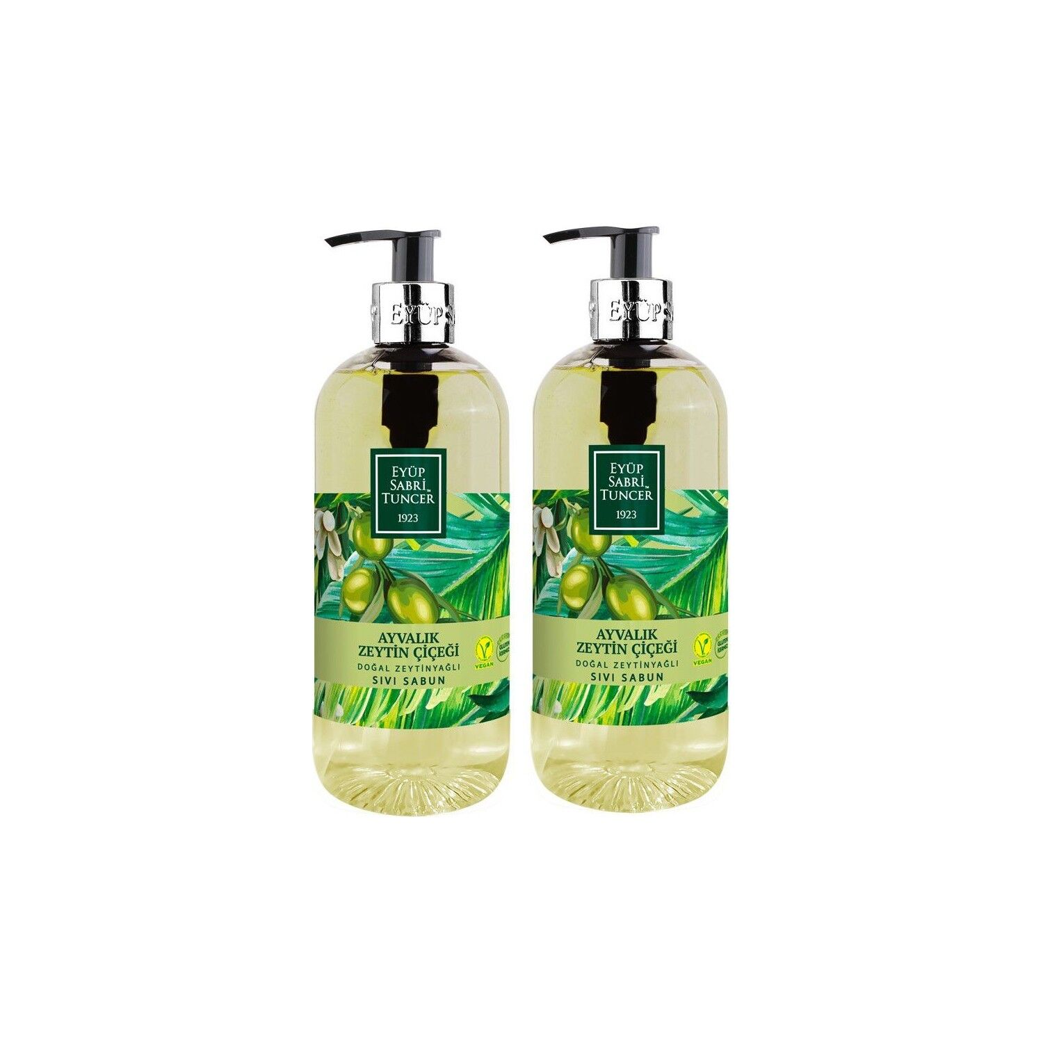 Eyüp Sabri Tuncer Ayvalık Zeytin Çiçeği Sıvı Sabun 500 ml X 2 Adet