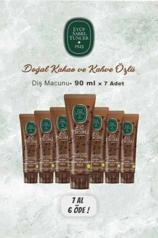 7 AL 6 ÖDE Eyüp Sabri Tuncer Diş Macunu Kakao Özlü 90 ml