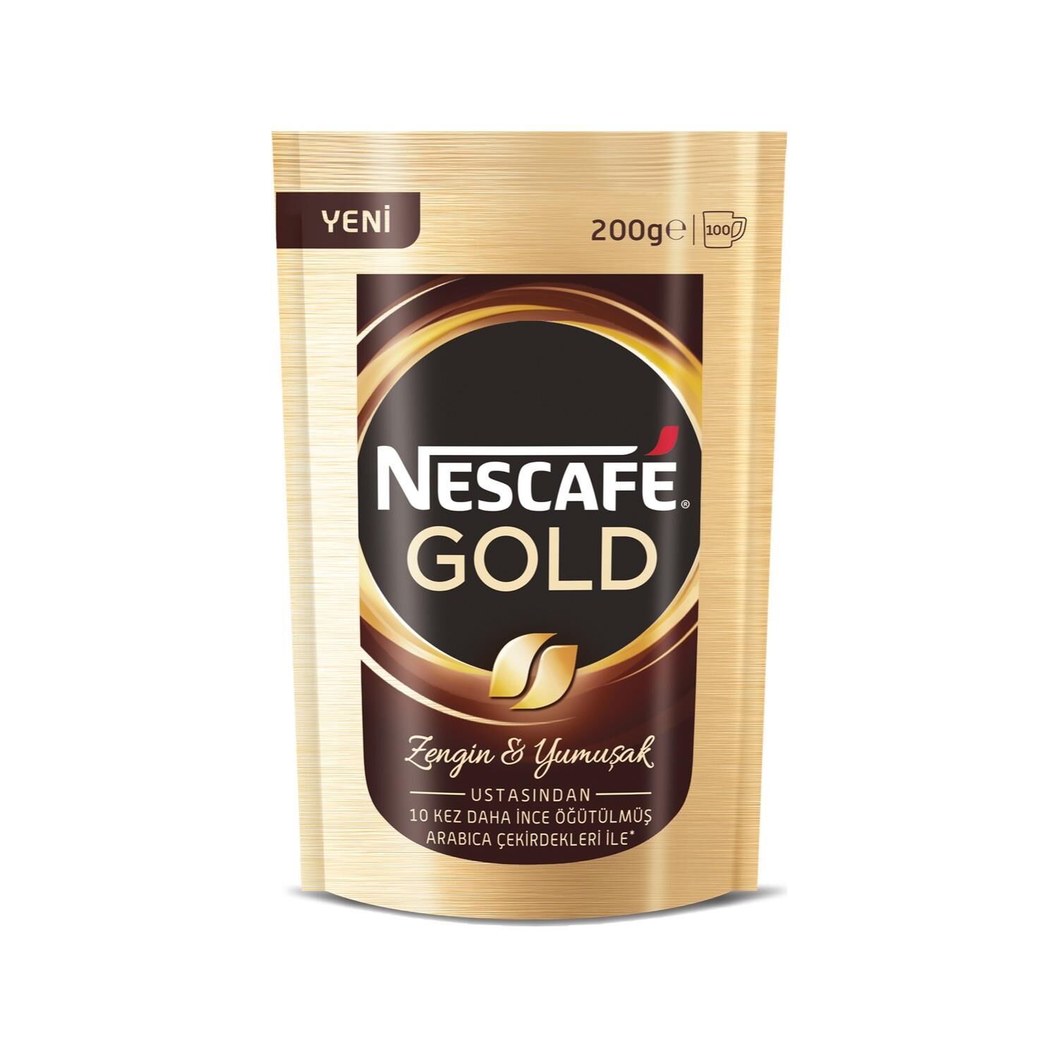 Nescafe Gold Çözünebilir Kahve 200 Gr