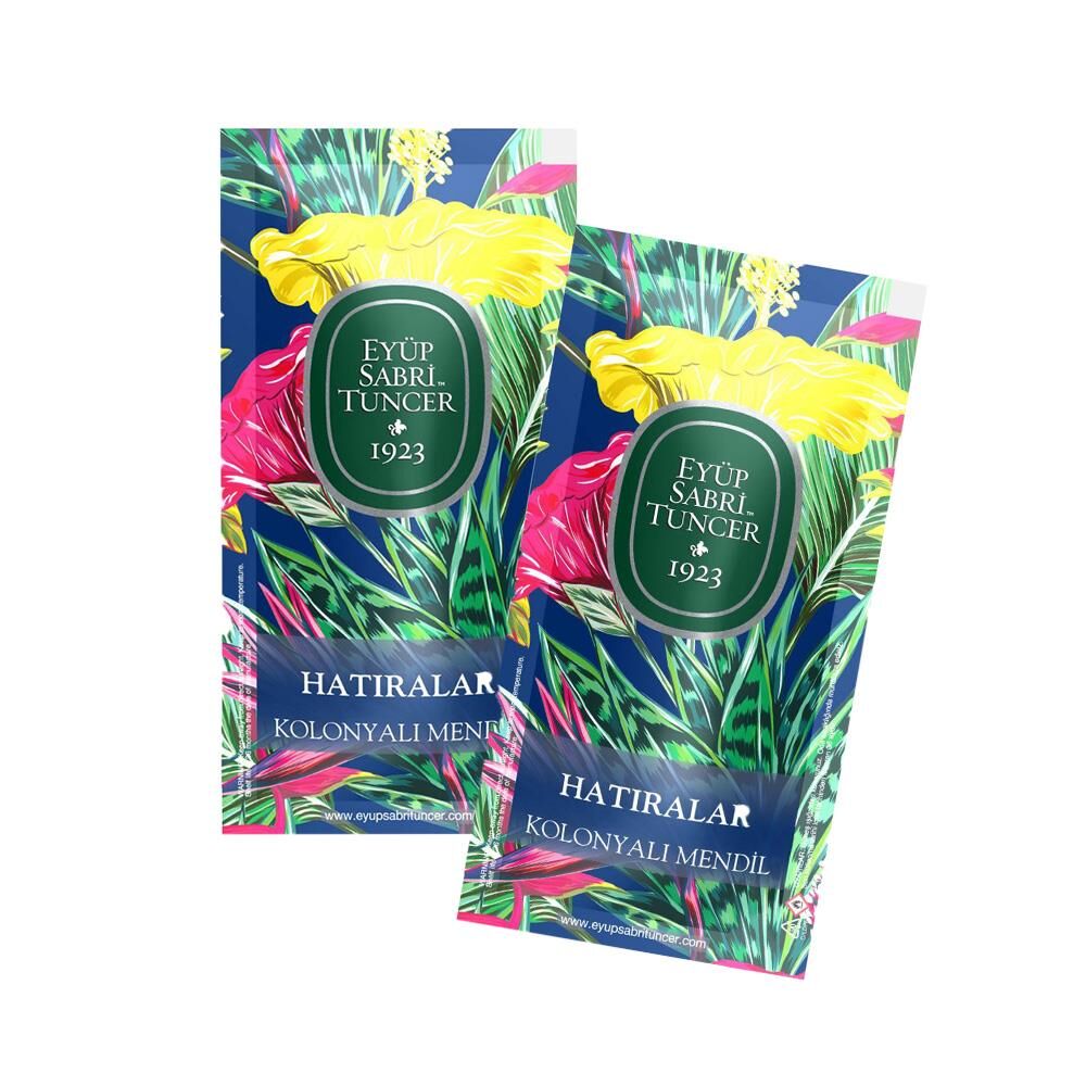 Eyüp Sabri Tuncer Kolonyalı Mendil Hatıralar x 2