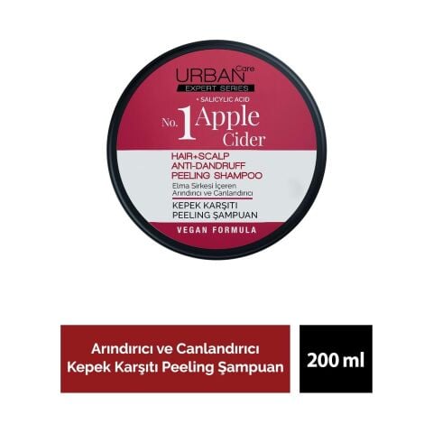 Urban Care No.1 Expert Apple Cider Kepek Karşıtı Peeling Şampuan 200 ml