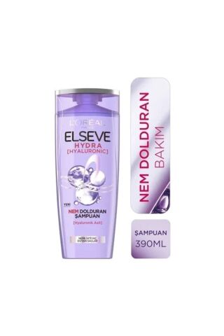 Elseve Loreal Paris Hydra Hyaluronic Nem Dolduran Şampuan 390ml