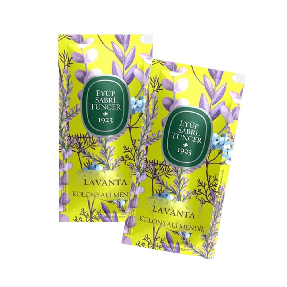 Eyüp Sabri Tuncer Kolonyalı Mendil Lavanta x 2