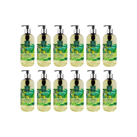 Eyüp Sabri Tuncer Doğal Zeytinyağlı Sıvı Sabun Ayvalık Zeytin Çiçeği 500 ml x 12 Adet
