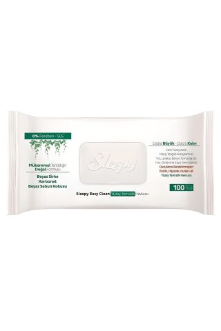 Sleepy Easy Clean Yüzey Temizlik Havlusu 100 Yaprak