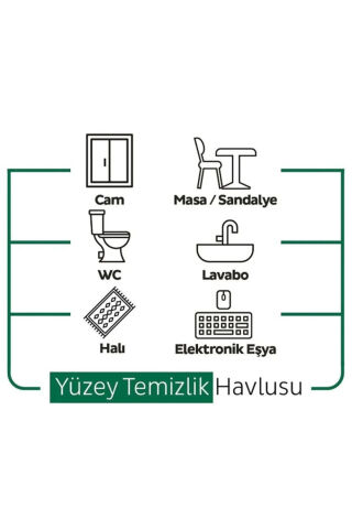 Sleepy Easy Clean Yüzey Temizlik Havlusu 100 Yaprak