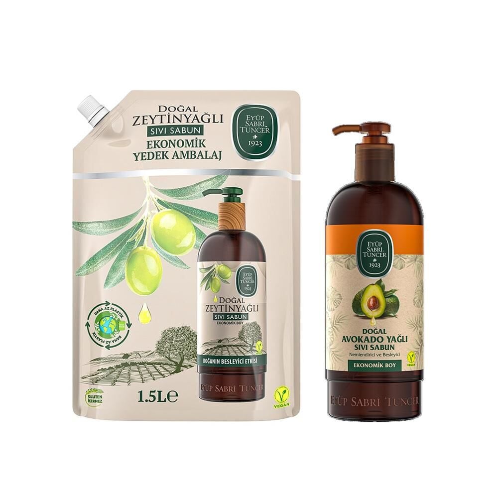 Eyüp Sabri Tuncer Sıvı Sabun Zeytinyağlı ve Avokado Yağlı