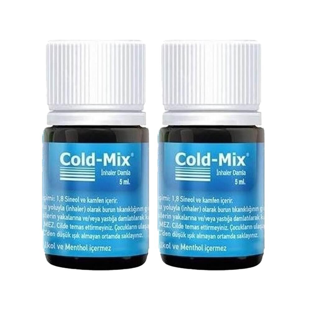 Cold-Mix İnhaler Damla 5 ml (Mavi) x 2