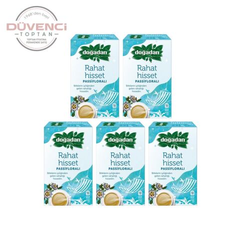 Doğadan Rahat Hisset Passifloralı 18'li x 5 Adet