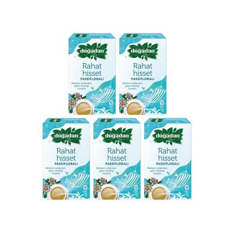 Doğadan Rahat Hisset Passifloralı 18'li x 5 Adet