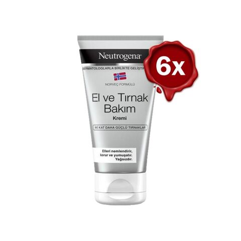 Neutrogena El ve Tırnak Bakım Kremi 75 ml x 6