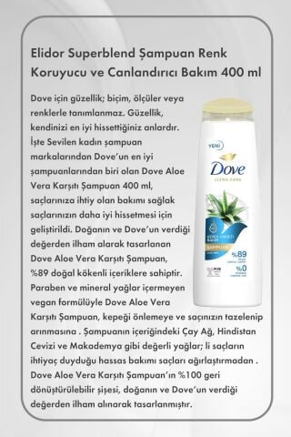 Sleepy Natural Günlük Ped Uzun 32 Adet X8 ve Dove Aloe Vera Bakım 400 ml