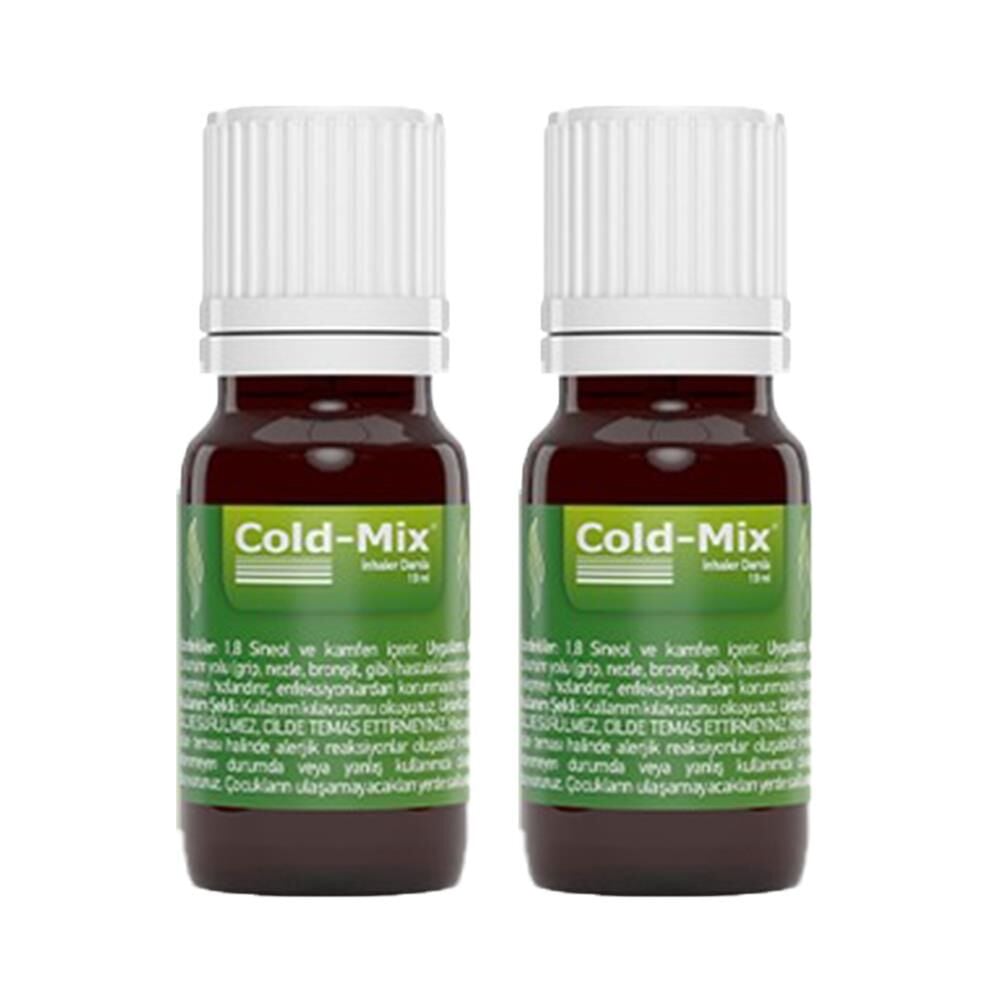 Cold-Mix İnhaler Damla 10 ml (Yeşil) x 2