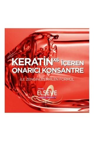Elseve Komple Onarıcı 5 Yapılandırıcı Bakım Şampuanı 390 ml 4'lü Set
