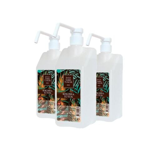 Eyüp Sabri Tuncer Tütün Kolonyası Sprey Başlıklı 1 lt x 3