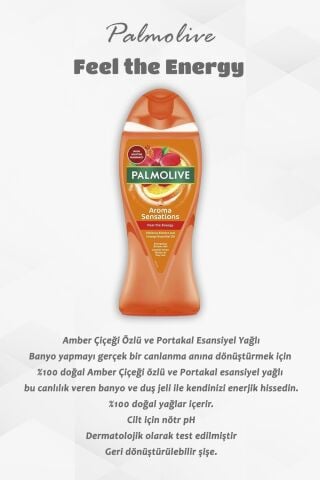 Palmolive 3'lü Duş Jeli Feel the energy 500 ml, Relax 500 ml, Pamuk Özlü 500 ml, ROSIE hediye