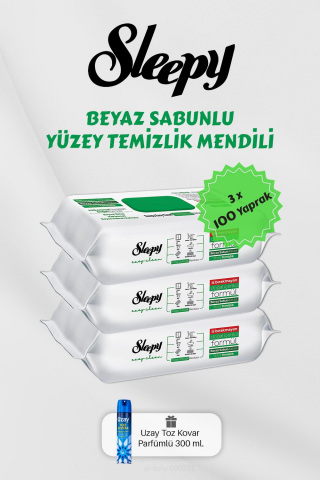 300 Adet Easy Clean Havlu, Toz Kovar Hediyeli