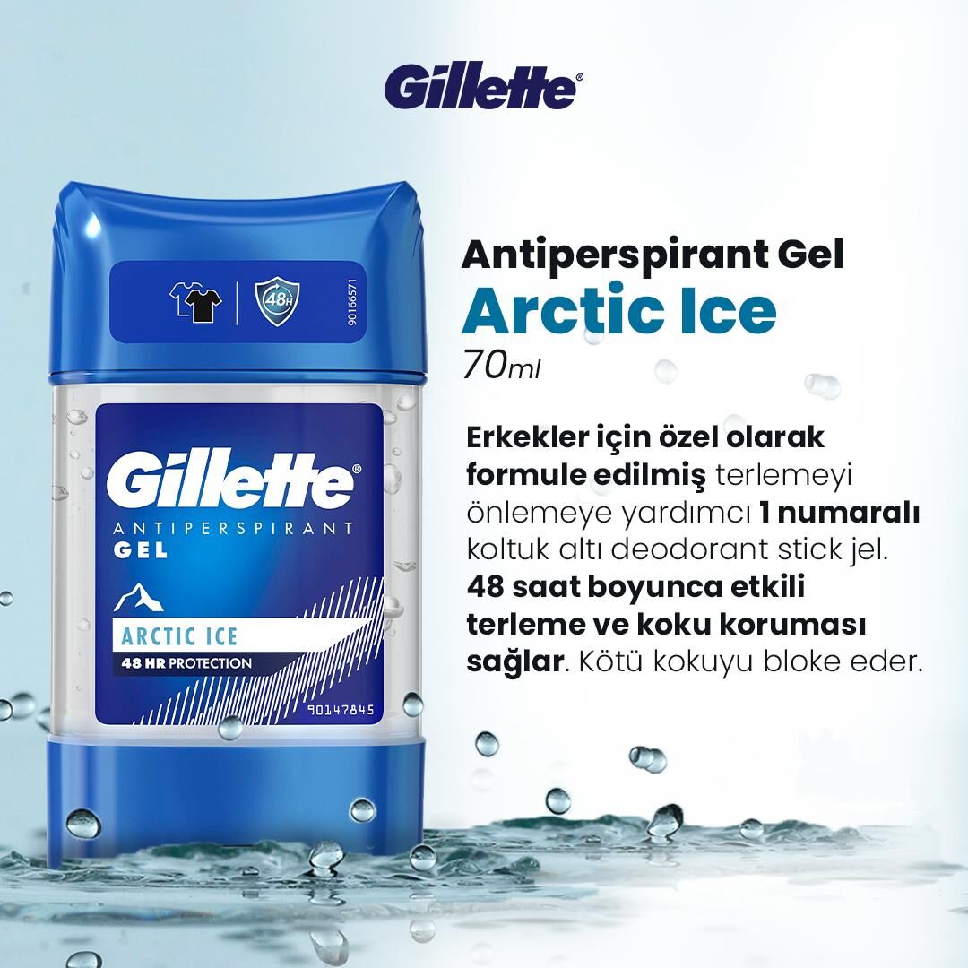 Gillette Antiperspirant Gel Arctic Ice 70 ml