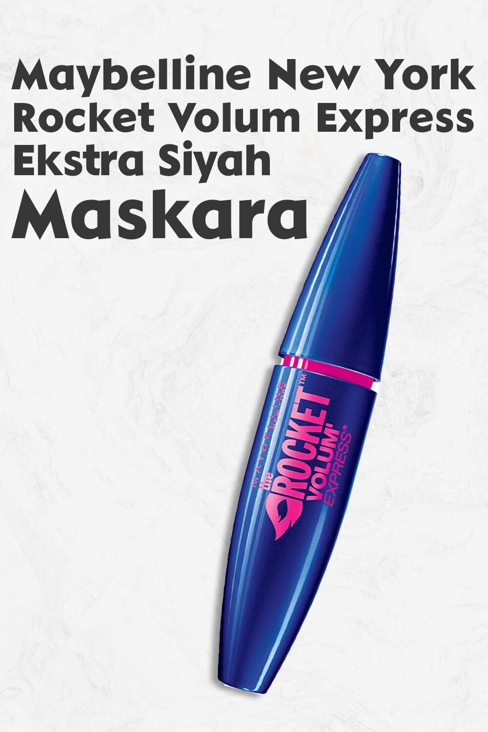 Maybelline New York Rocket Volum Express Ekstra Siyah Maskara