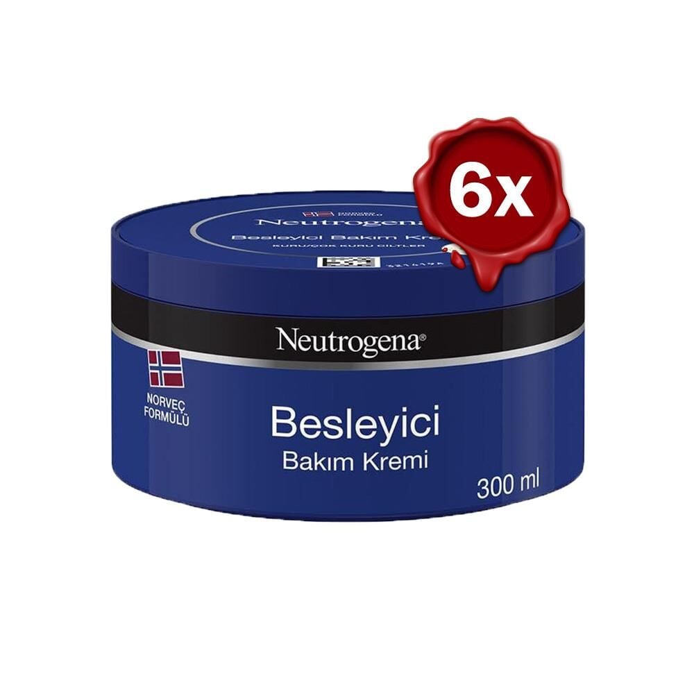 Neutrogena Norveç Formülü Besleyici Bakım Kremi 300 ML x 6