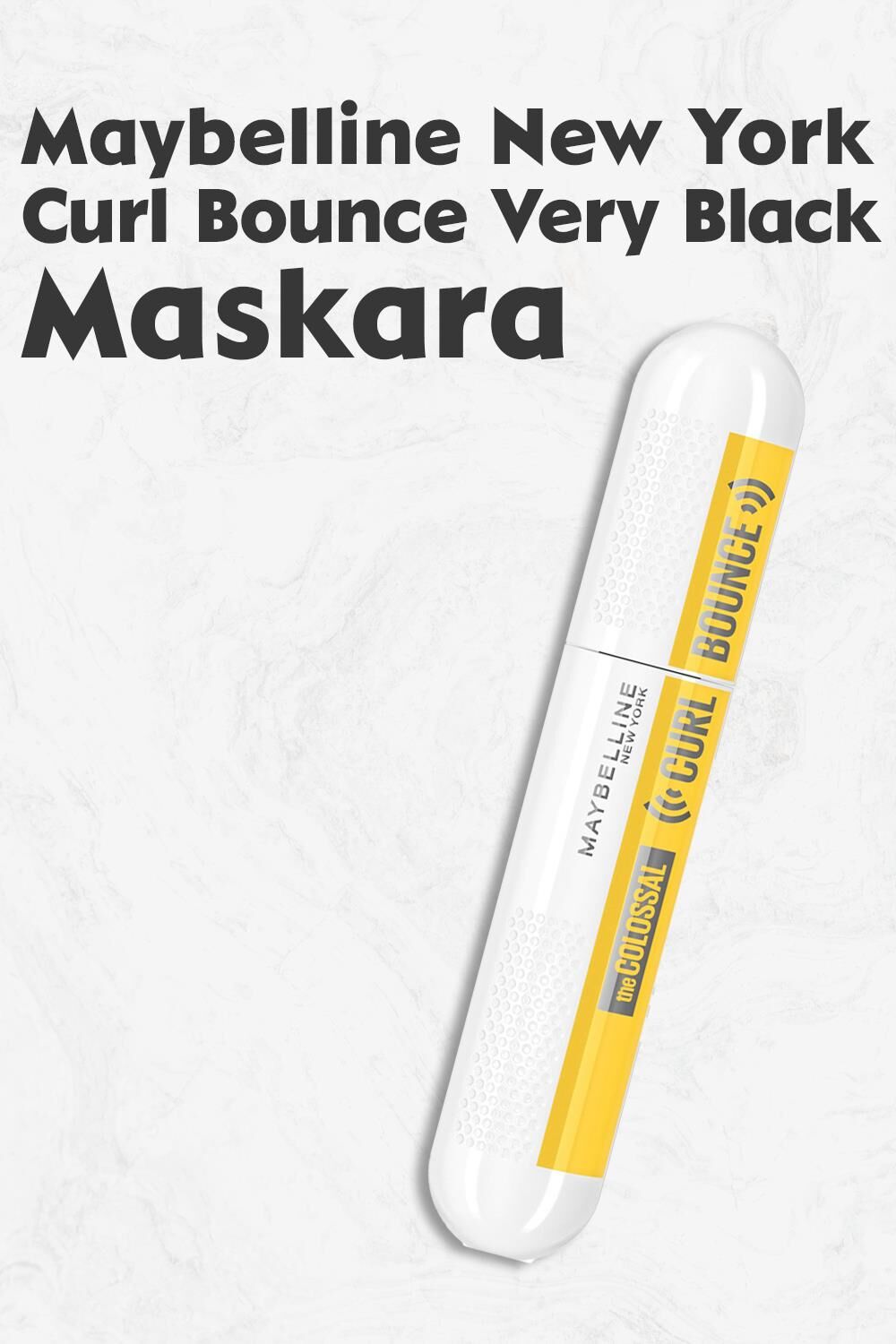 Maybelline New York Curl Bounce Very Black Maskara