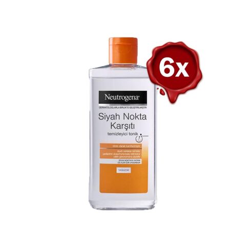 Neutrogena Visibly Clear Siyah Nokta Temizleyici Tonik 200 ml x 6
