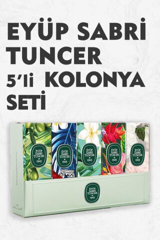 Eyüp Sabri Tuncer 5'li Kolonya Set No 3