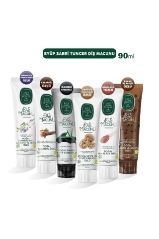 Eyüp Sabri Tuncer Diş Macunu 6'lı Set