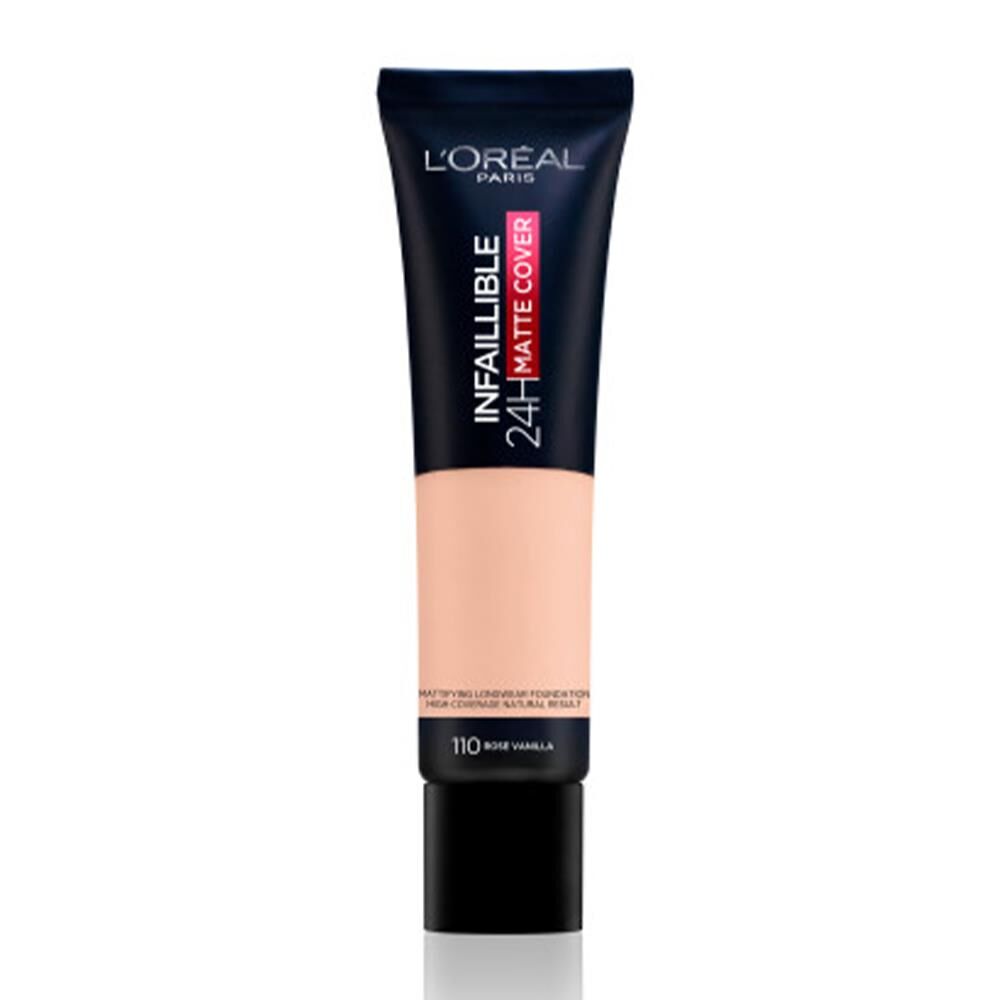 Loreal Paris Infaillible 24H Matte Cover Fondöten Rose Vanilla 110