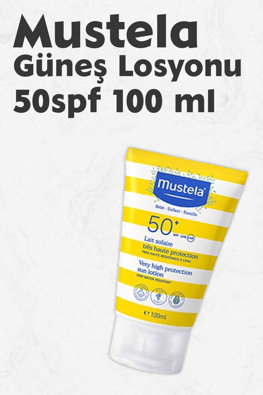 Mustela Güneş Losyonu SPF 50+ 100 ml