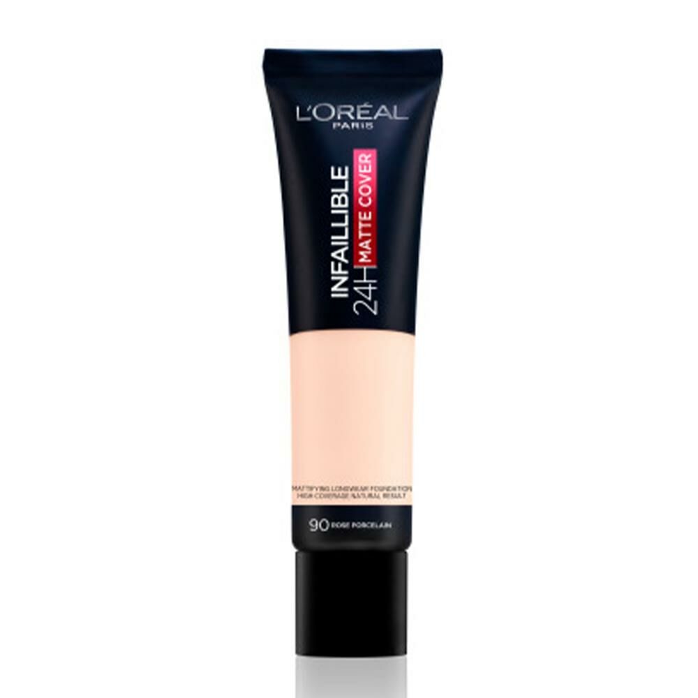 Loreal Paris Infaillible 24H Matte Cover Fondöten Rose Porcelain 90