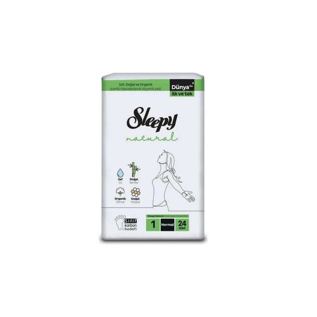 Sleepy Natural Ultra Hassas Hijyenik Ped Normal 24 Adet