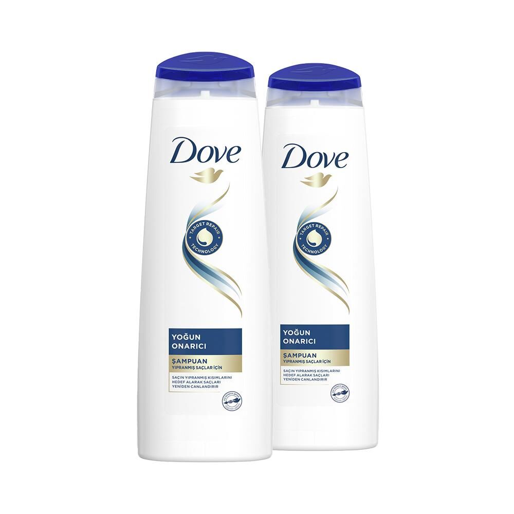 Dove Saç Bakım Şampuanı Yoğun Onarıcı Yıpranmış Saçlar İçin 350 ml x 2