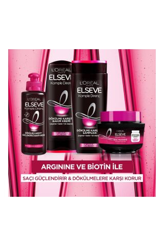 Elseve Komple Direnç Dökülme Karşıtı Şampuan 450 ml x 3 Adet
