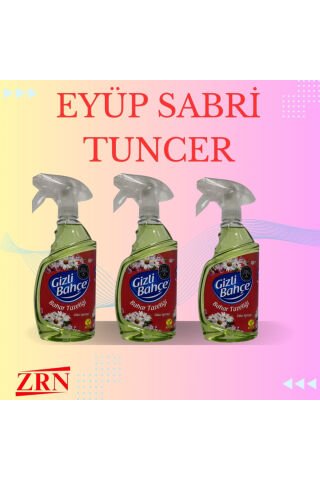 Eyüp Sabri Tuncer Gizli Bahçe Oda Kokusu Bahar Tazeliği 500ml 3Adet