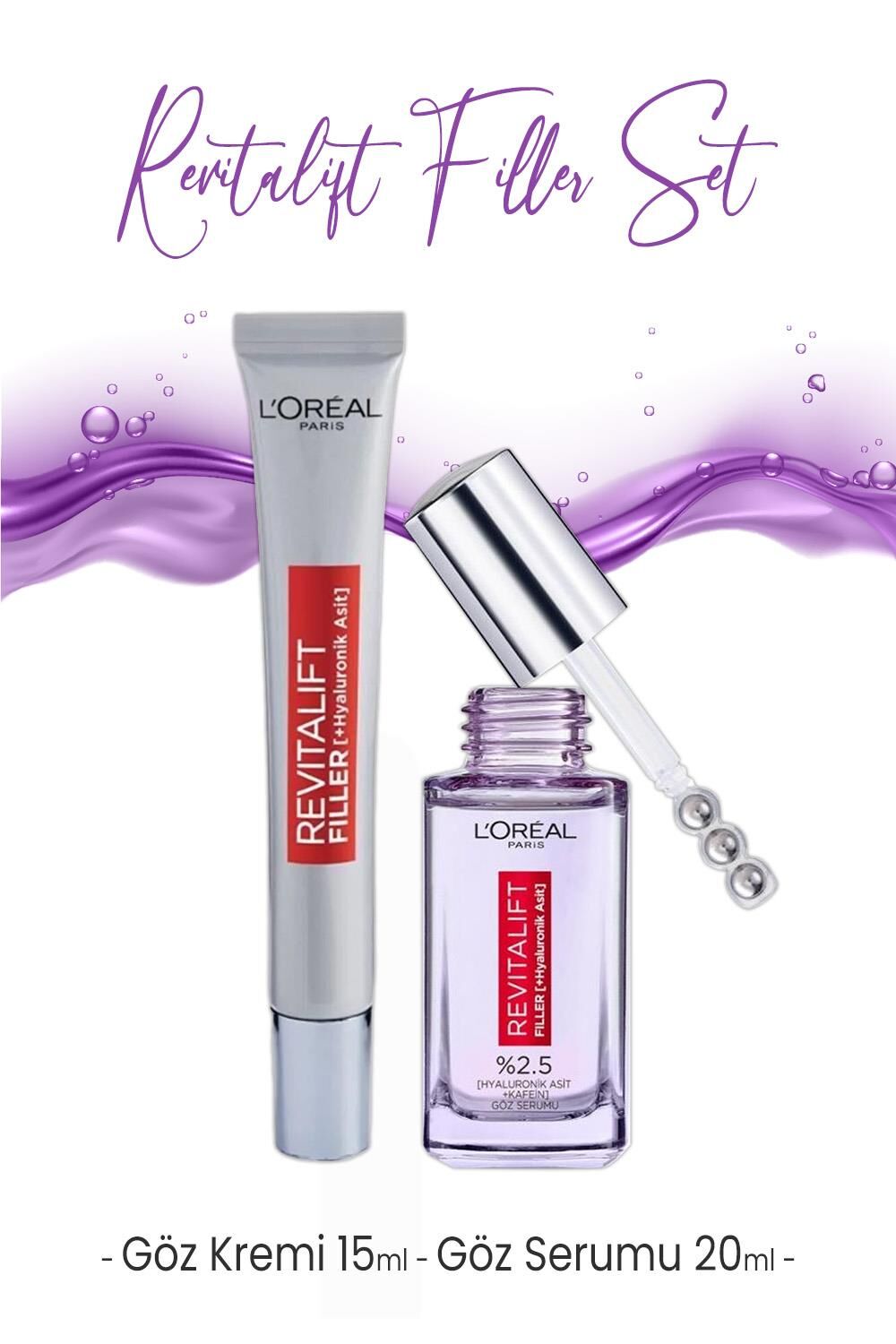 Loreal Paris Revitalift Filler Göz Kremi ve Serumu
