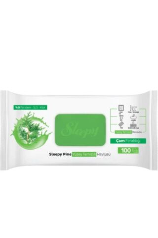 5 AL 4 ÖDE Sleepy 100'lü Pine Çam Ferahlığı Islak Havlusu ve ROSIE