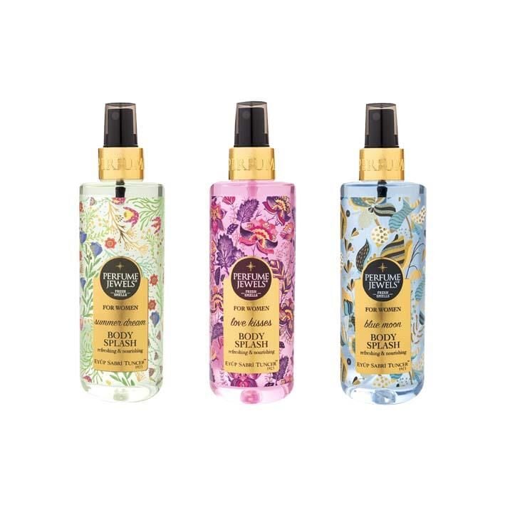Eyüp Sabri Tuncer Kadınlar İçin Vücut Spreyi Summer Dream, Love Kisses, Blue Moon 250 ml