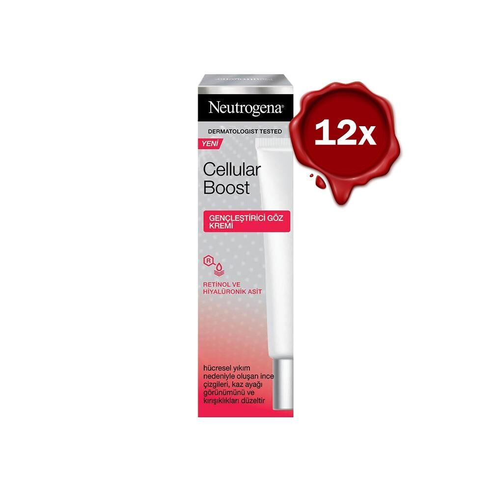 Neutrogena Cellular Boost Gençleştirici Göz Kremi 15 ml x 12