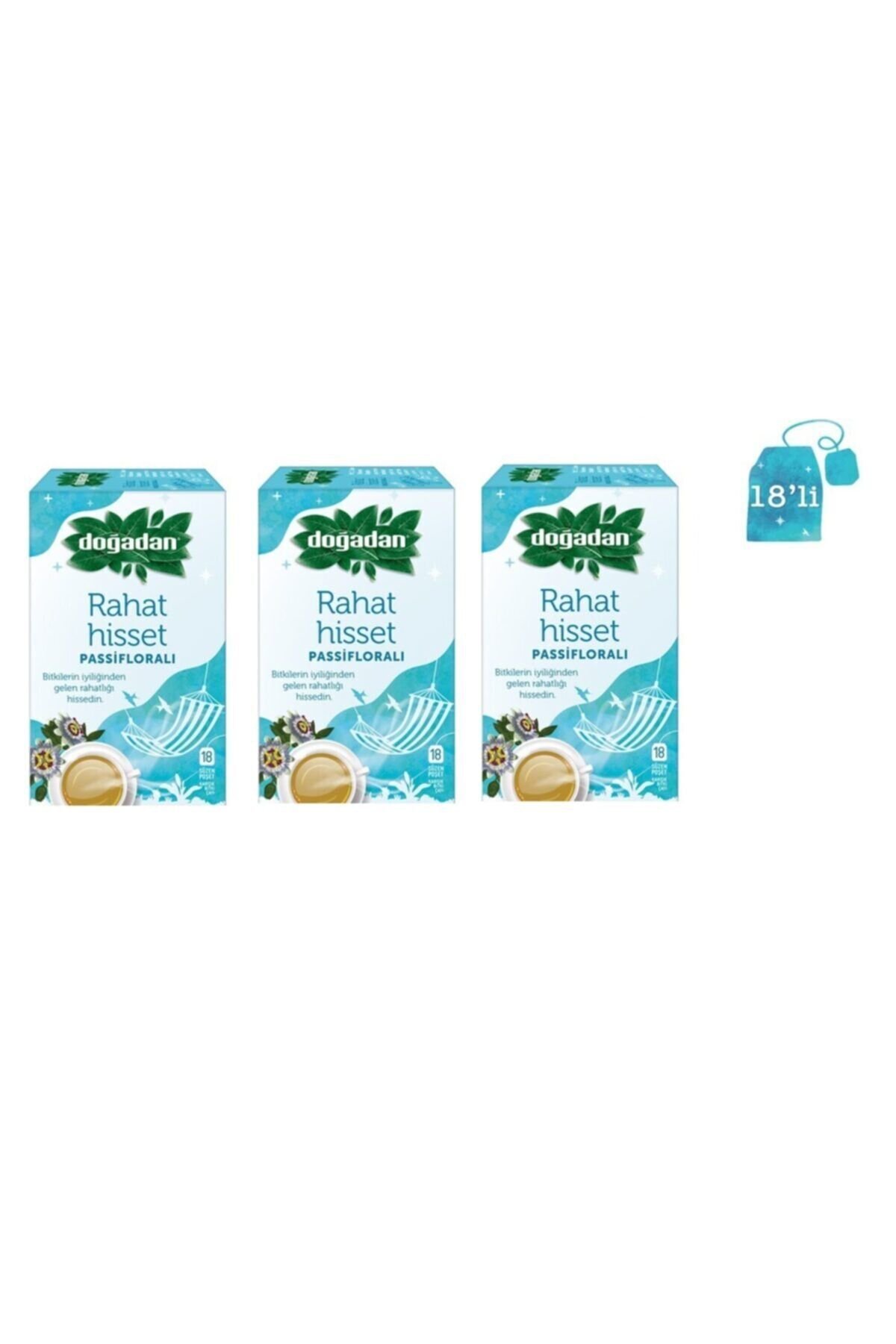 Doğadan Rahat Hisset Passifloralı 18 Adet x 3
