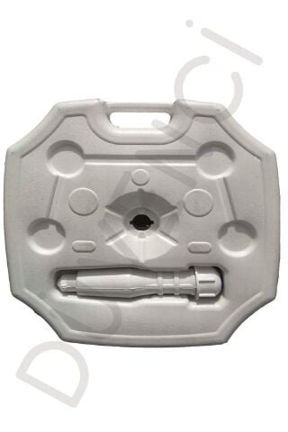 20 Lt Standart Boy Plaj Şemsiyesi Bidonu Şemsiye Altlık