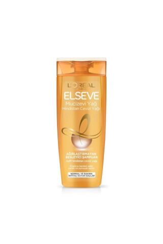 Elseve Mucizevi Yağ Besleyici Şampuan Hindistan Cevizi 360 ml x 5 Adet