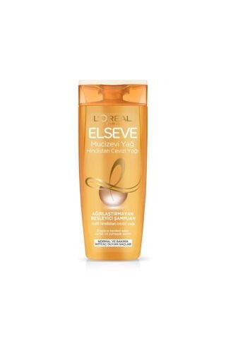 Elseve Mucizevi Yağ Besleyici Şampuan Hindistan Cevizi 360 ml x 5 Adet