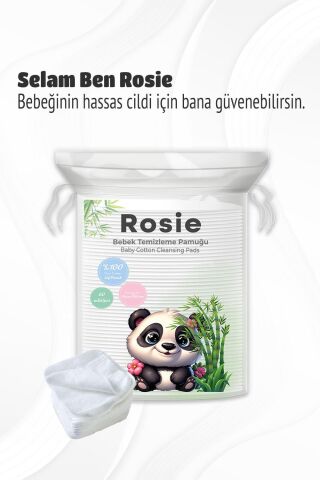 Turmepa Baby Çamaşır Yumuşatıcı 1000 ml x 3 ve Rosie Pamuk