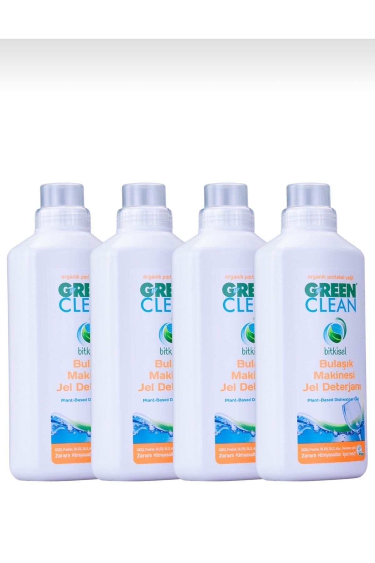 Green Clean Bulaşık Jel Deterjan 1000 ml x4