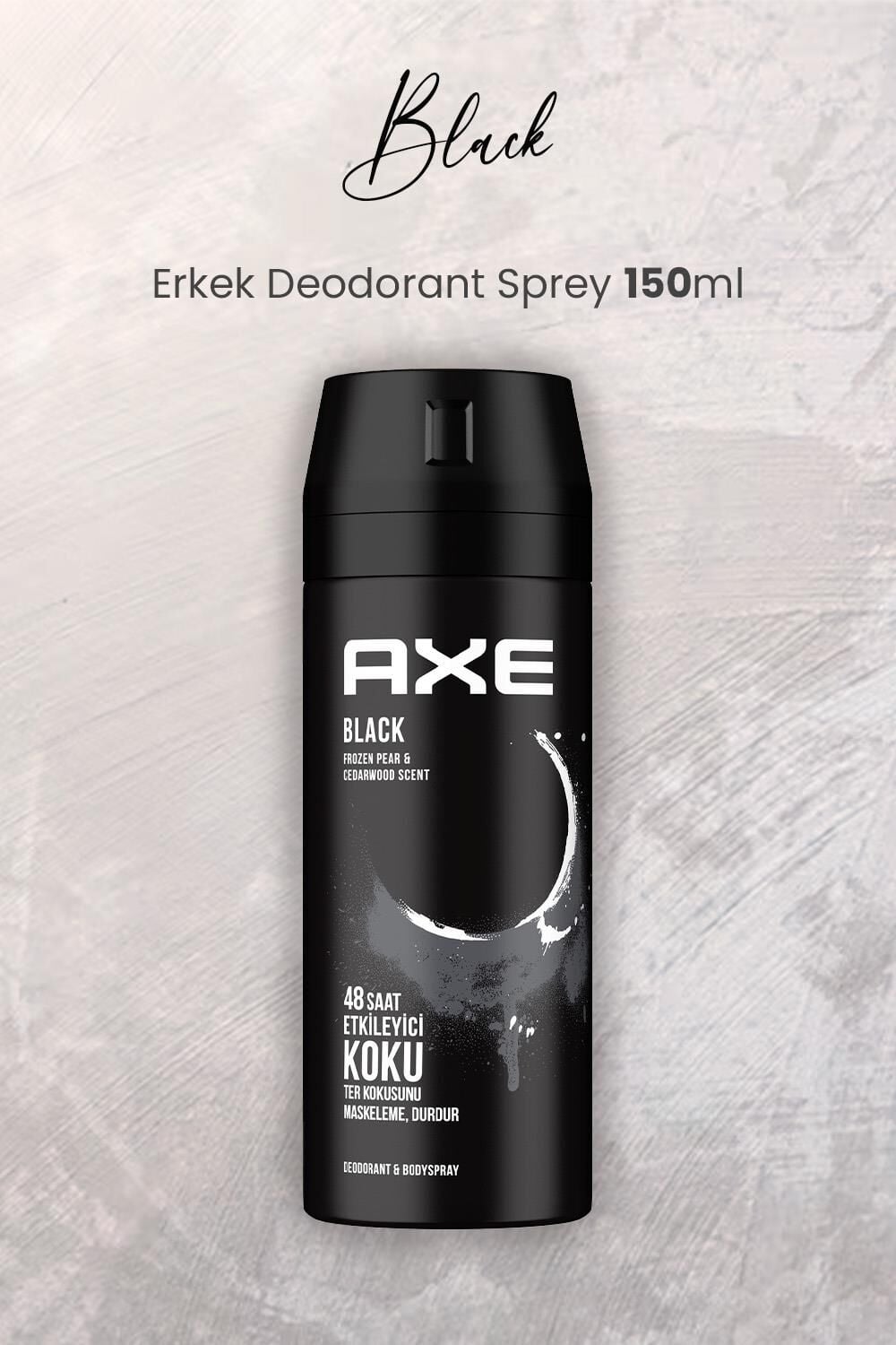 Axe Black Erkek Deodorant Sprey 150 ml