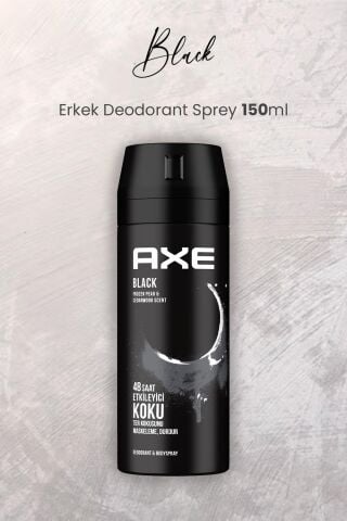 Axe Black Erkek Deodorant Sprey 150 ml